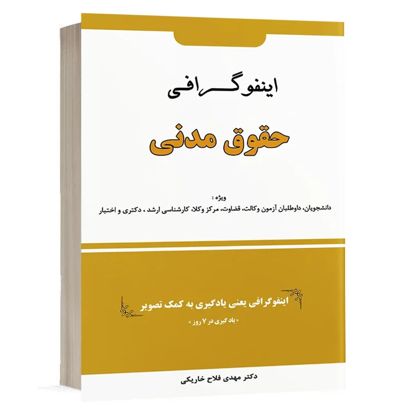 کتاب اینفوگرافی حقوق مدنی (نسخه الکترونیکی) نشر دوراندیشان