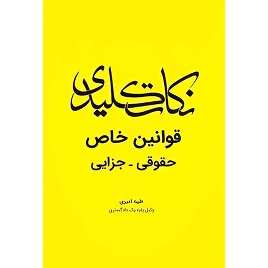 کتاب نکات کلیدی قوانین خاص حقوقی جزایی نشر چتردانش